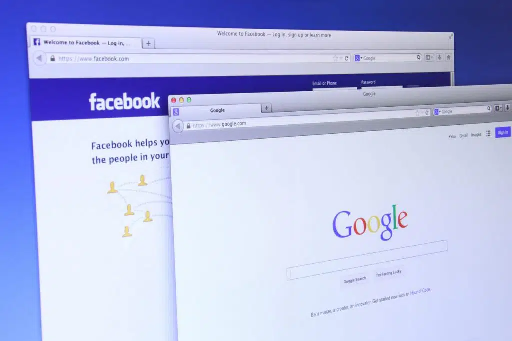 What is the difference between advertising on Google vs. Facebook?